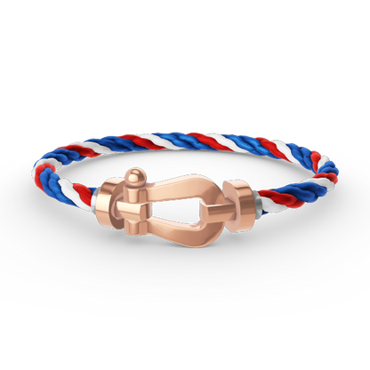 [Sophire Jewelry ]FORCE LARGE HORSESHOE NO DIAMOND BRACELET ROSE GOLD