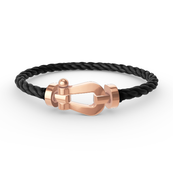 [Sophire Jewelry ]FORCE LARGE HORSESHOE NO DIAMOND BRACELET ROSE GOLD