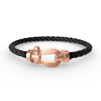 [Sophire Jewelry ]FORCE LARGE HORSESHOE NO DIAMOND BRACELET ROSE GOLD