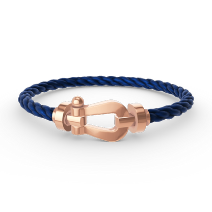 [Sophire Jewelry ]FORCE LARGE HORSESHOE NO DIAMOND BRACELET ROSE GOLD