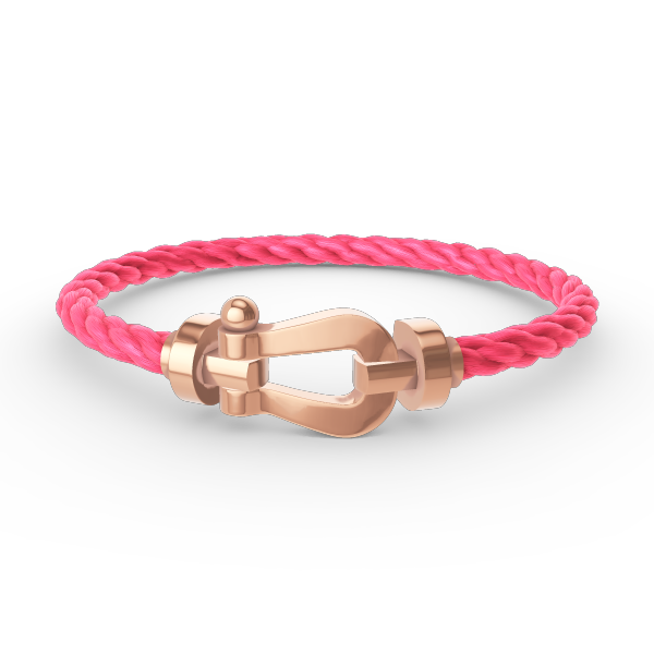 [Sophire Jewelry ]FORCE LARGE HORSESHOE NO DIAMOND BRACELET ROSE GOLD