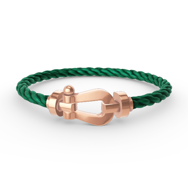 [Sophire Jewelry ]FORCE LARGE HORSESHOE NO DIAMOND BRACELET ROSE GOLD
