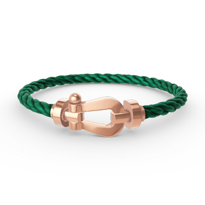 [Sophire Jewelry ]FORCE LARGE HORSESHOE NO DIAMOND BRACELET ROSE GOLD