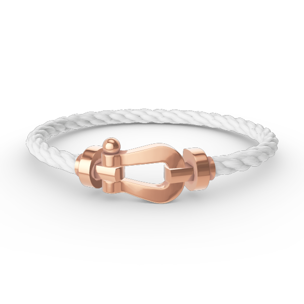 [Sophire Jewelry ]FORCE LARGE HORSESHOE NO DIAMOND BRACELET ROSE GOLD