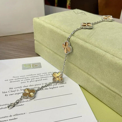 [Sophire Jewelry ] CLOVER 5 MOTIF LASER BRACELET COLLECTION