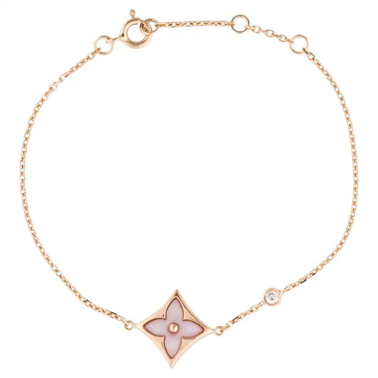 [Sophire]STAR 1 DIAMOND ROSE GOLD BRACELET