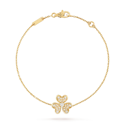 [Sophire Jewelry ]FRIVOLE GOLD FLOWER DIAMOND BRACELET