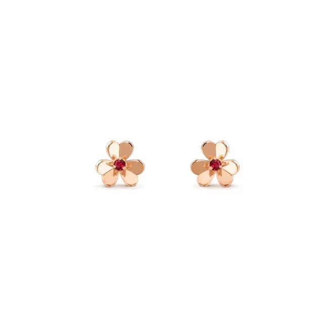 [Sophire Jewelry ]FRIVOLE  FLOWER PINK EARRINGS