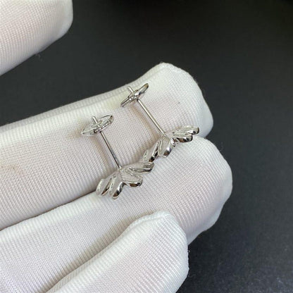 [Sophire Jewelry ]FRIVOLE MINI SILVER FLOWER EARRINGS