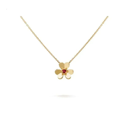 [Sophire Jewelry ]FRIVOLE GOLD FLOWER NECKLACE