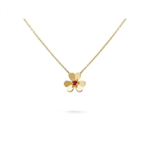 [Sophire Jewelry ]FRIVOLE GOLD FLOWER NECKLACE