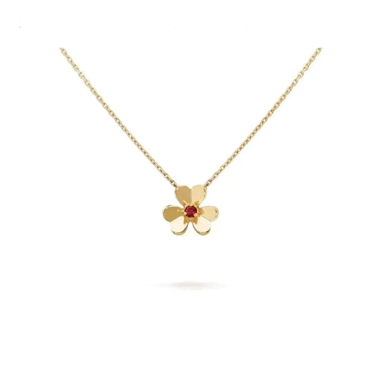 [Sophire]FRIVOLE FLORAL CHARM NECKLACE