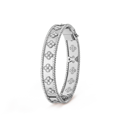 [Sophire Jewelry ]CLOVER BRACELET 8MM DIAMONDS