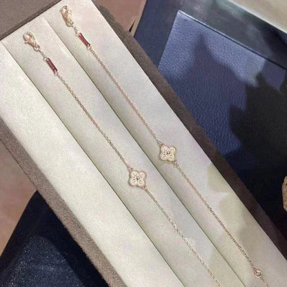 [Sophire Jewelry ]CLOVER SINGLE FLOWER BRACELET