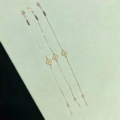 [Sophire Jewelry ]CLOVER SINGLE FLOWER BRACELET