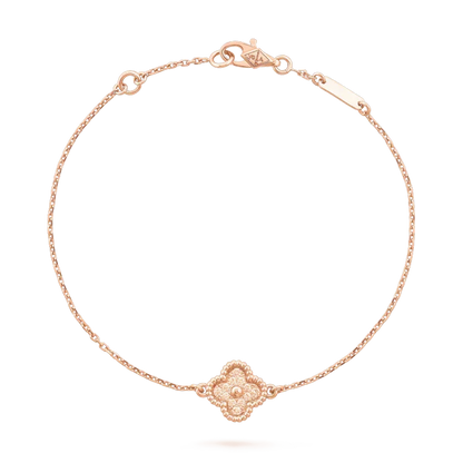 [Sophire Jewelry ]CLOVER SINGLE FLOWER BRACELET