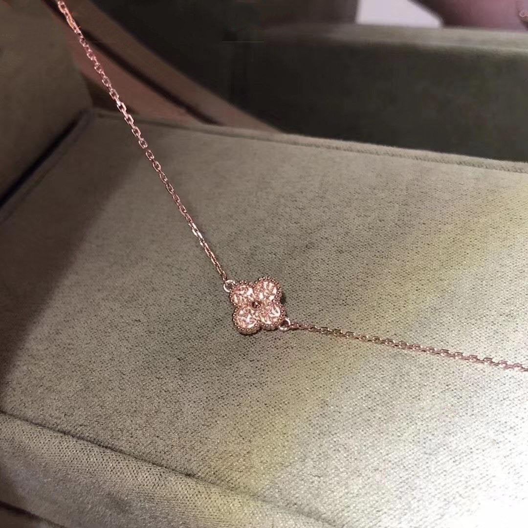 [Sophire Jewelry ]CLOVER SINGLE FLOWER BRACELET