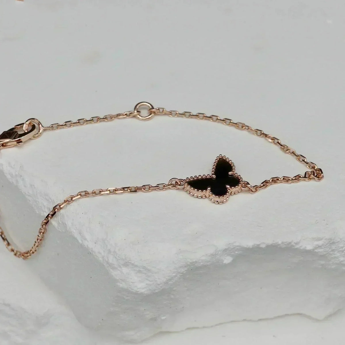 [Sophire Jewelry ]BUTTERFLY ONYX  BUTTERFLY BRACELET