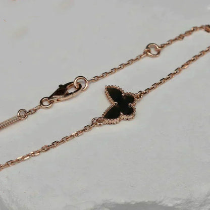 [Sophire Jewelry ]BUTTERFLY ONYX  BUTTERFLY BRACELET