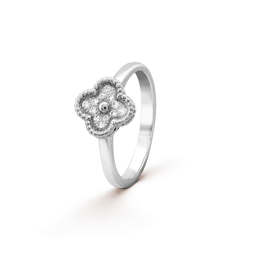 [Sophire Jewelry ]CLOVER DIAMOND RING