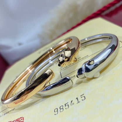 [Sophire Jewelry ]PANTHERE SILVER OPEN BRACELET