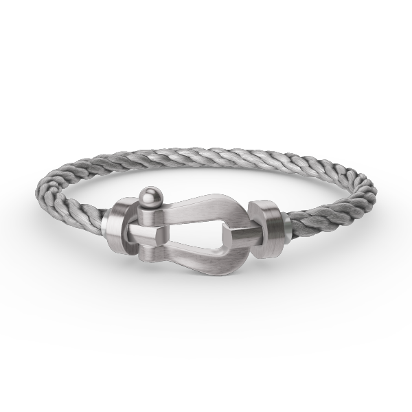 [Sophire Jewelry ]FORCE LARGE HORSESHOE NO DIAMOND BRACELET SILVER
