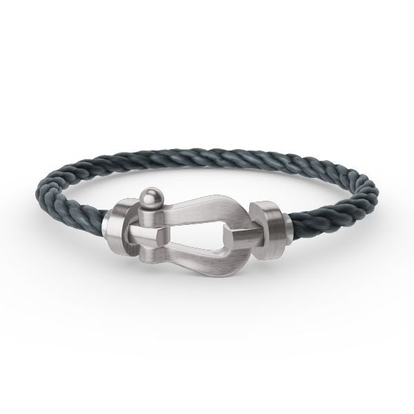 [Sophire Jewelry ]FORCE LARGE HORSESHOE NO DIAMOND BRACELET SILVER