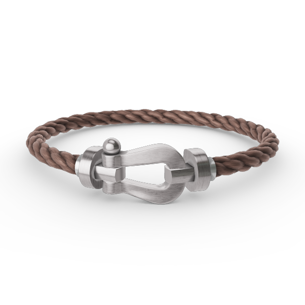 [Sophire Jewelry ]FORCE LARGE HORSESHOE NO DIAMOND BRACELET SILVER