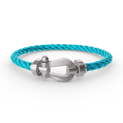 [Sophire Jewelry ]FORCE LARGE HORSESHOE NO DIAMOND BRACELET SILVER