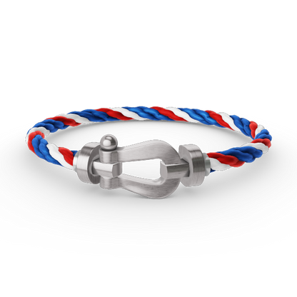 [Sophire Jewelry ]FORCE LARGE HORSESHOE NO DIAMOND BRACELET SILVER