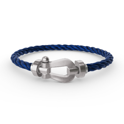 [Sophire Jewelry ]FORCE LARGE HORSESHOE NO DIAMOND BRACELET SILVER