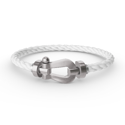 [Sophire Jewelry ]FORCE LARGE HORSESHOE NO DIAMOND BRACELET SILVER