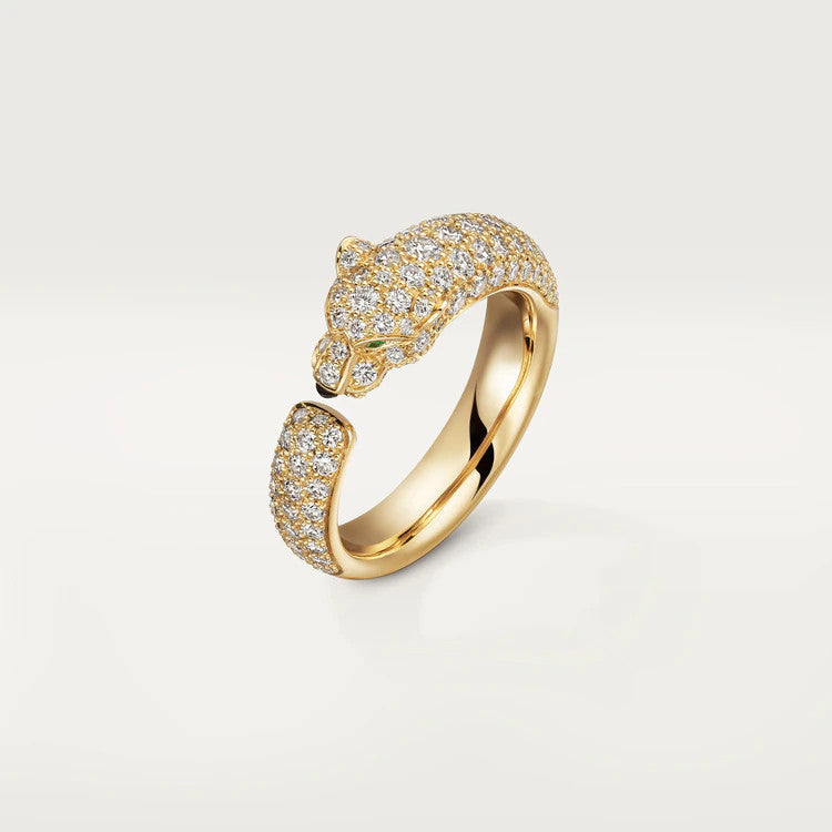 [Sophire Jewelry ]PANTHERE PINK GOLD DIAMOND RING