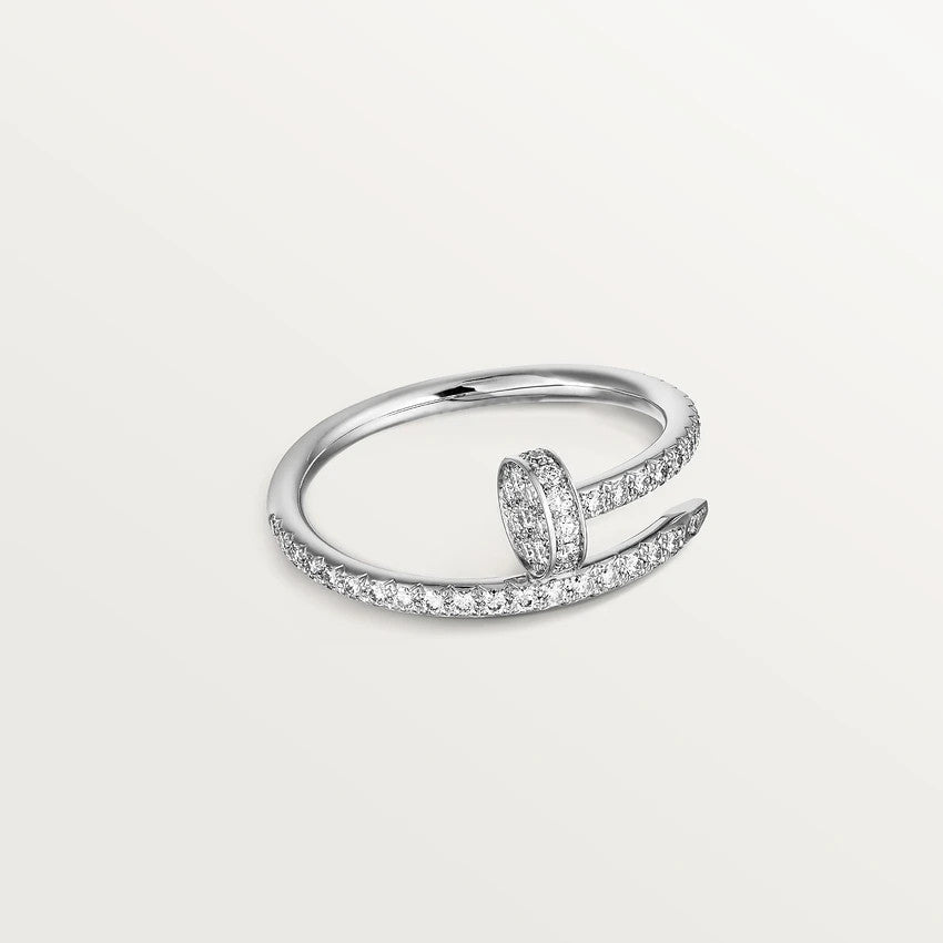[Sophire Jewelry ]JUSTE RING 1.8MM SILVER DIAMONDS
