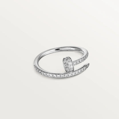 [Sophire Jewelry ]JUSTE RING 1.8MM SILVER DIAMONDS