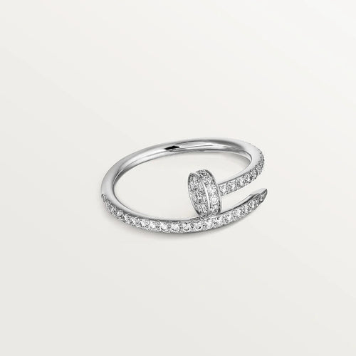 [Sophire Jewelry ]JUSTE RING 1.8MM SILVER DIAMONDS