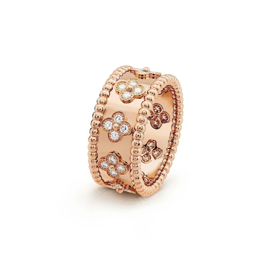 [Sophire Jewelry ]CLOVER KALEIDOSCOPE RING 10MM