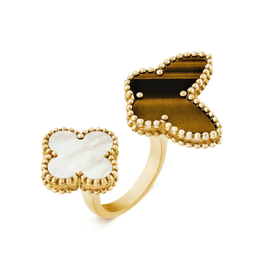 [Sophire Jewelry ]LUCKY BETWEEN THE FINGER RING