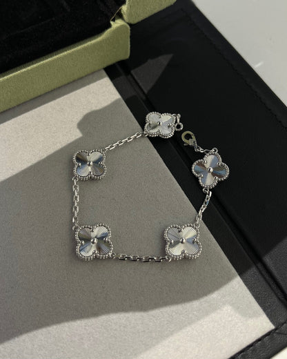 [Sophire Jewelry ] CLOVER 5 MOTIF LASER BRACELET COLLECTION